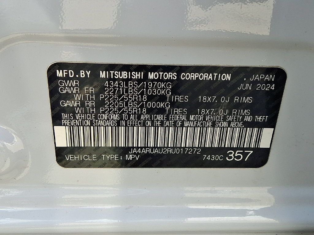 Used 2024 Mitsubishi Outlander Sport ES AWD/4WD image 27