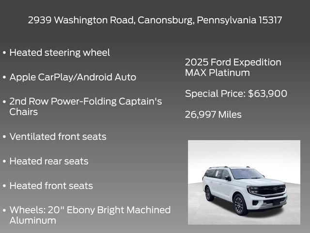 Used 2025 Ford Expedition Max Platinum AWD/4WD image 10