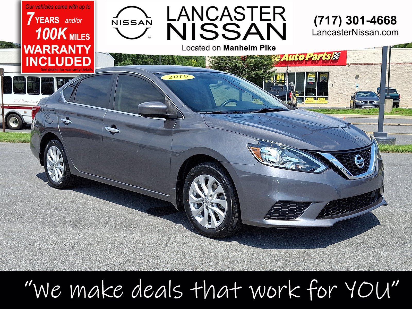 Used 2019 Nissan Sentra SV FWD video 1