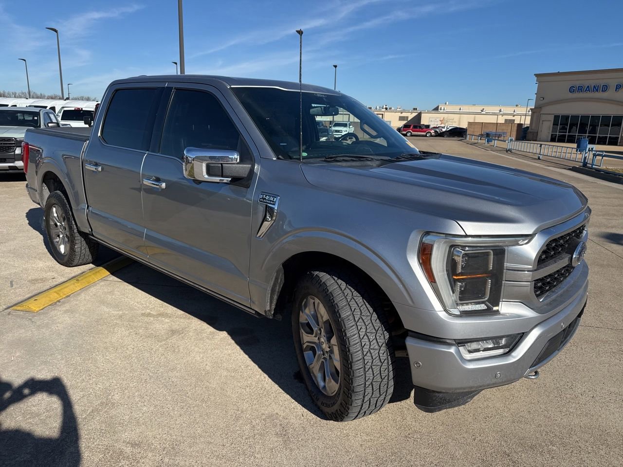 Used 2021 Ford F150 Platinum w/ Equipment Group 701A High image 18