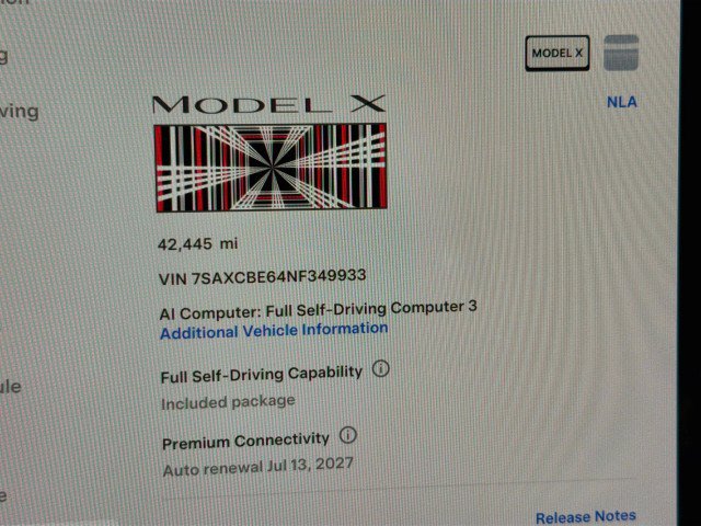 Used 2022 Tesla Model X Plaid AWD/4WD image 11
