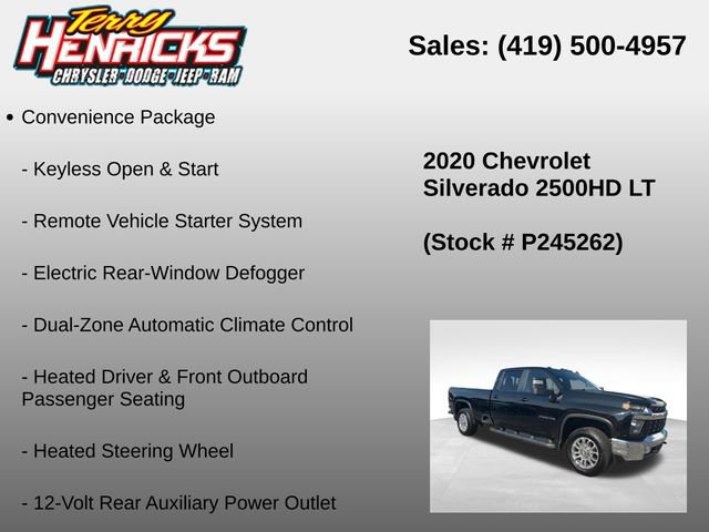 Used 2020 Chevrolet Silverado 2500 LT w/ True North Edition AWD/4WD image 23