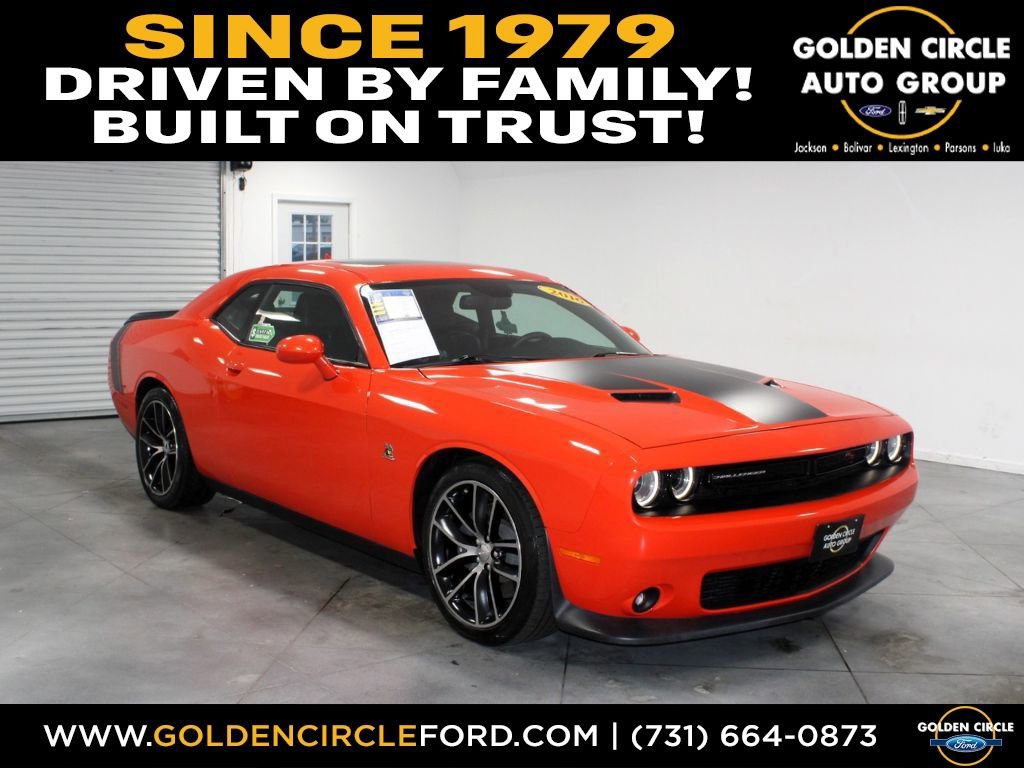 Used 2016 Dodge Challenger R/T Scat Pack w/ Leather Interior Group