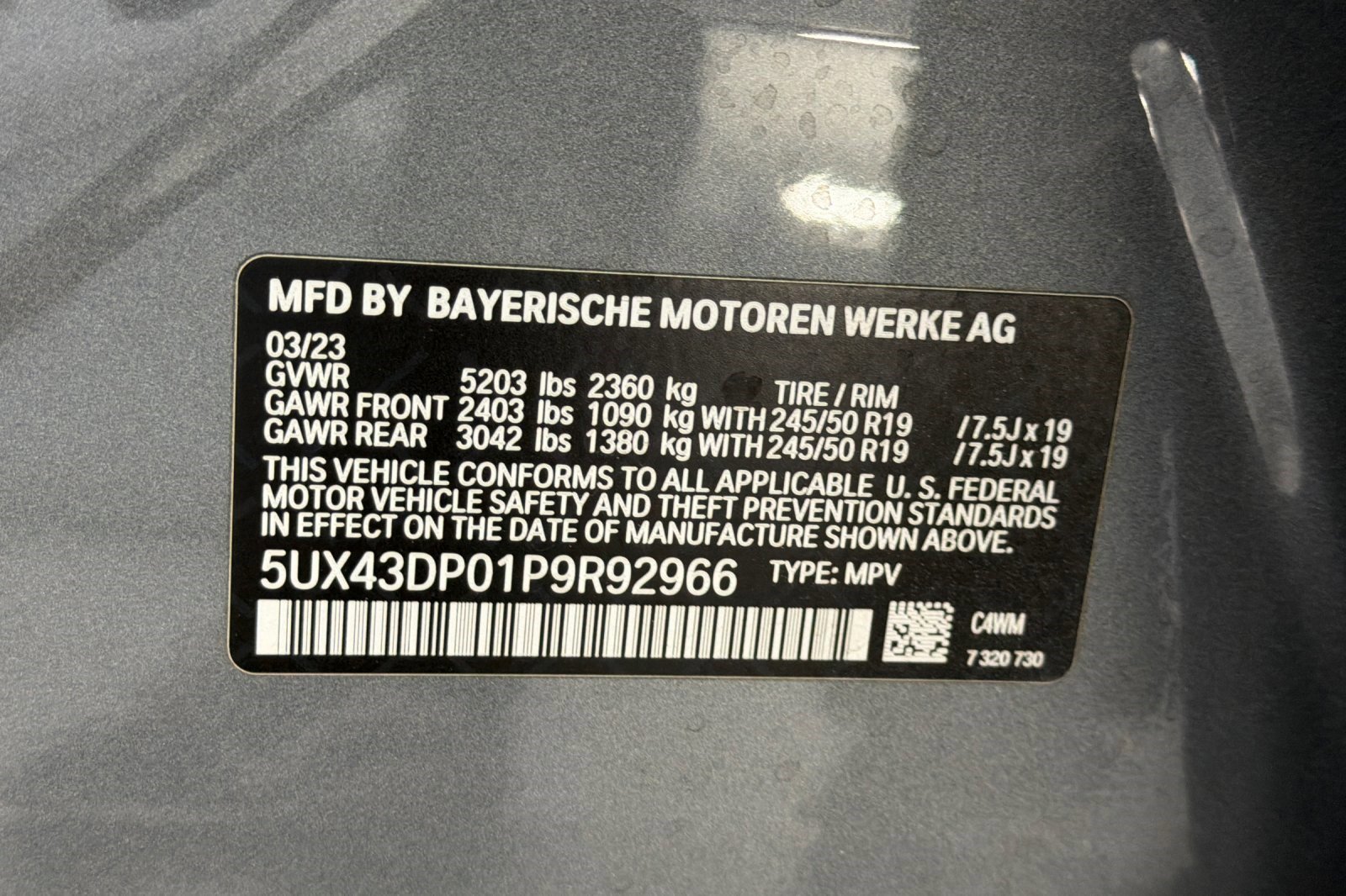 Used 2023 BMW X3 sDrive30i w/ Premium Package RWD image 21