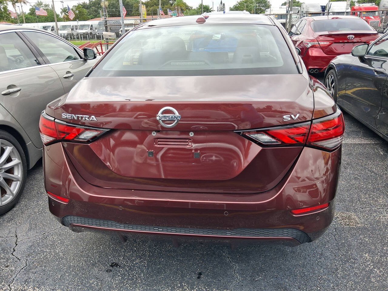Used 2020 Nissan Sentra SV FWD image 3