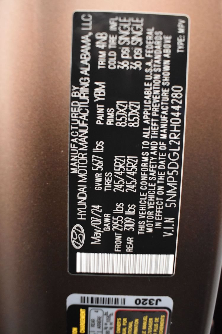 Used 2024 Hyundai Santa Fe Calligraphy AWD/4WD image 11