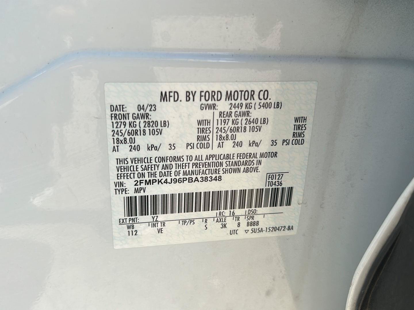 Used 2023 Ford Edge SEL AWD/4WD image 33