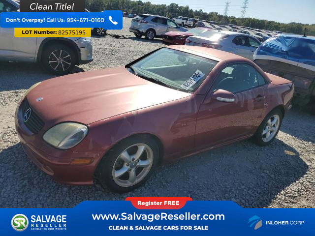 Used 2001 Mercedes-Benz SLK 320