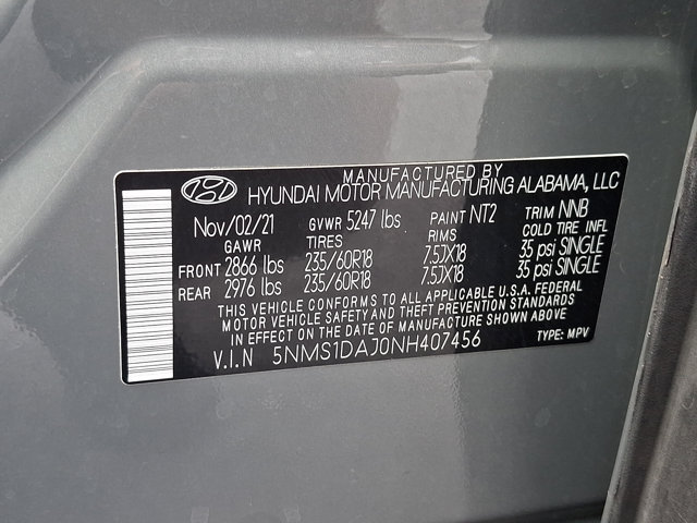 Certified 2022 Hyundai Santa Fe SE AWD/4WD image 25