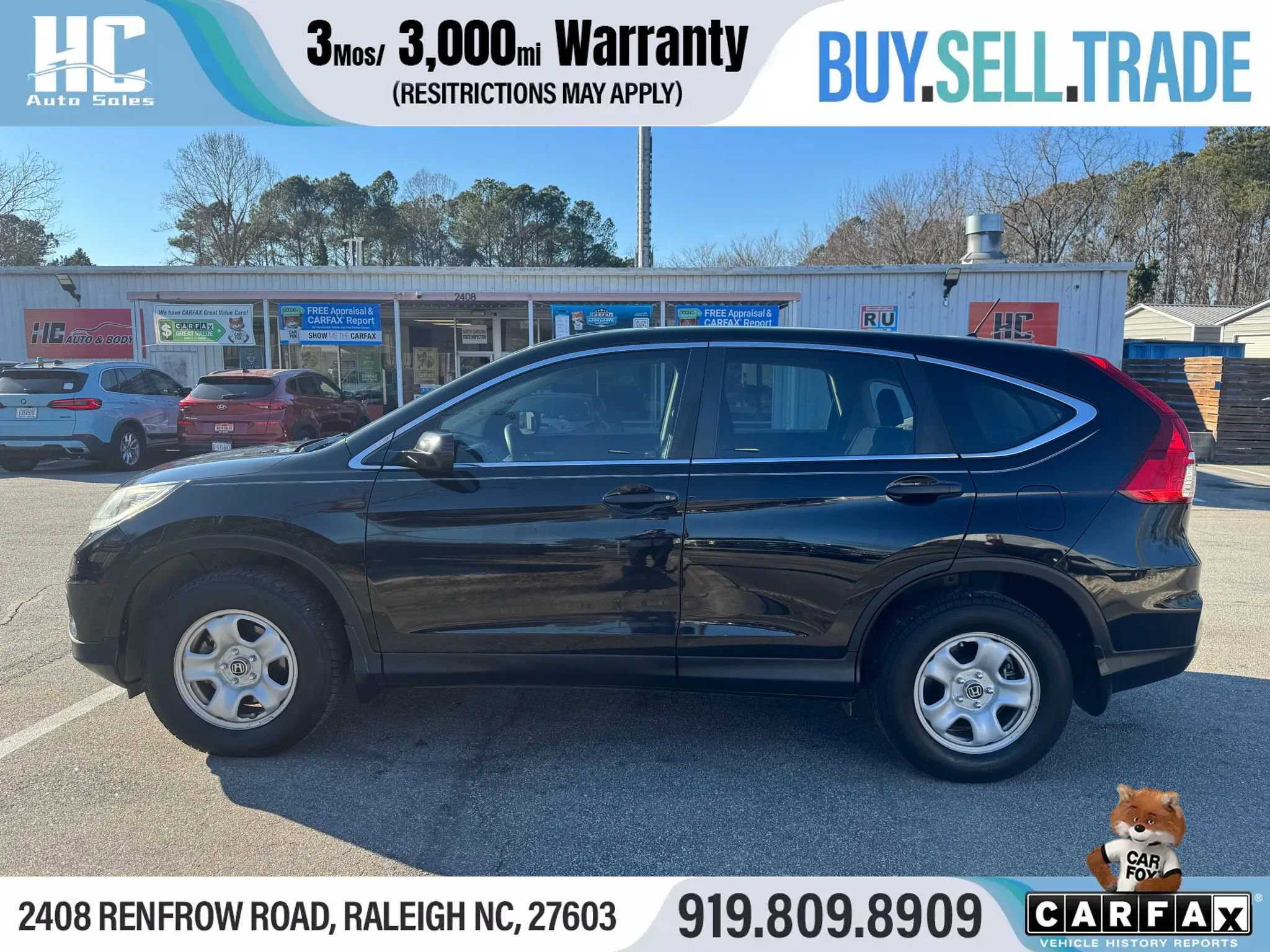 Used 2016 Honda CR-V LX image 2