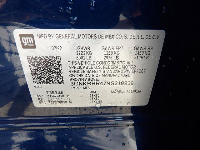 Certified 2022 Chevrolet Blazer LT AWD/4WD image 12