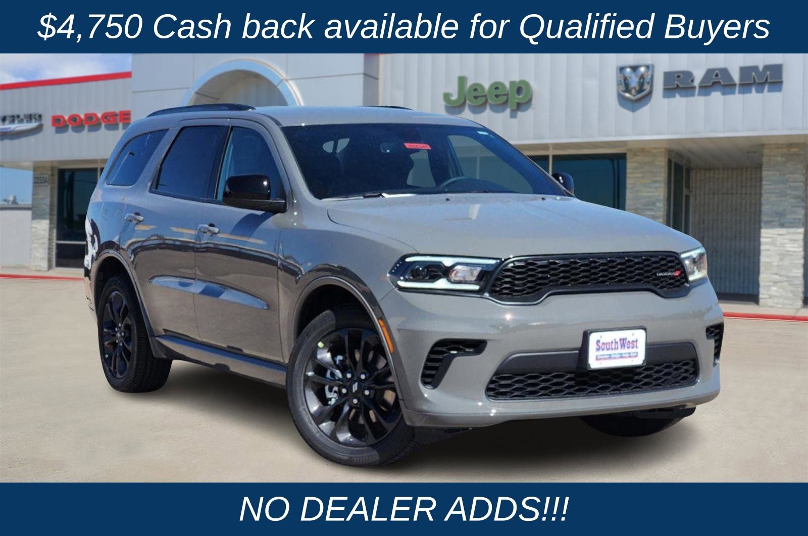 New 2025 Dodge Durango GT w/ Blacktop Package