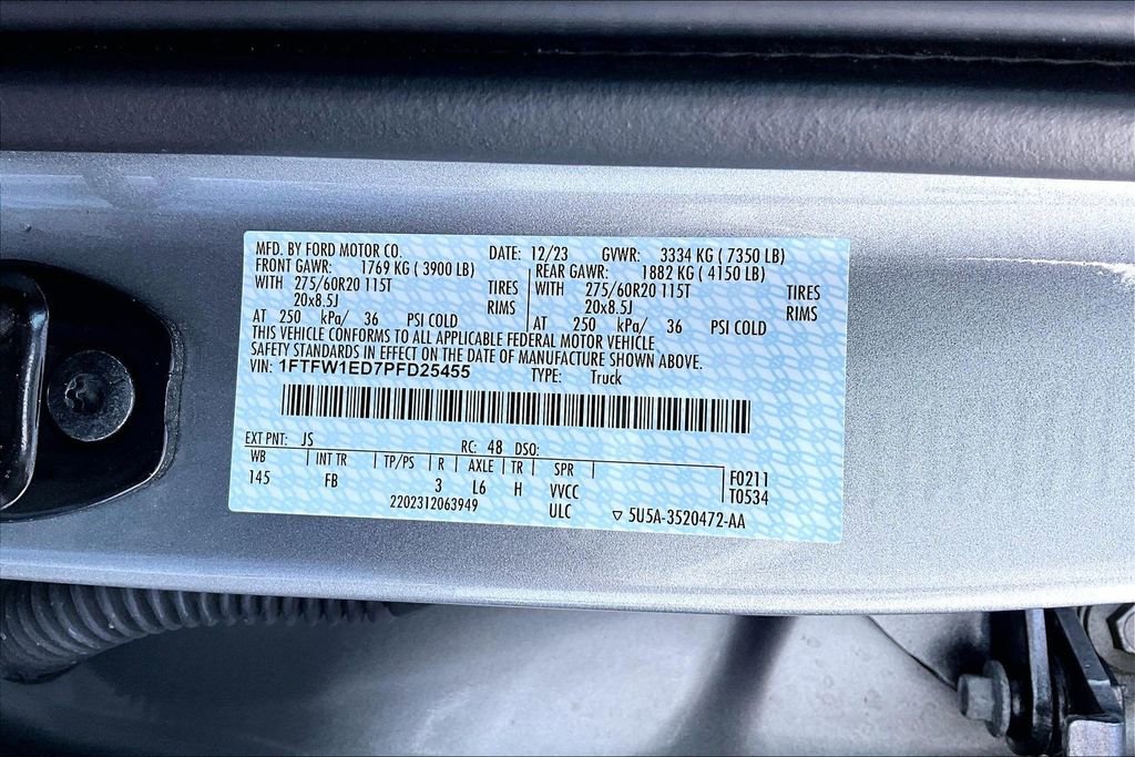 Used 2023 Ford F150 XLT w/ Equipment Group 302A High image 36