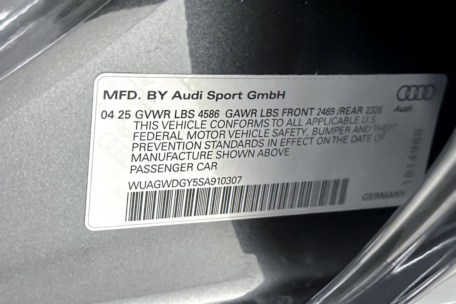 Used 2025 Audi RS 3 w/ Dynamic Plus Package image 28