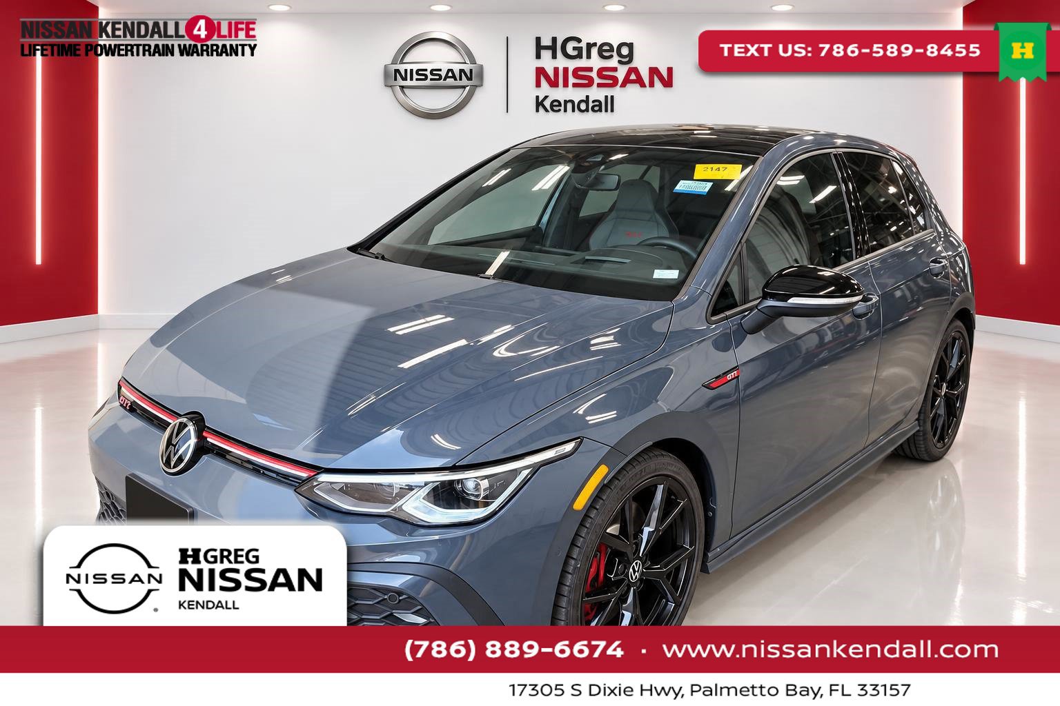 Used 2024 Volkswagen GTI Autobahn FWD image 1