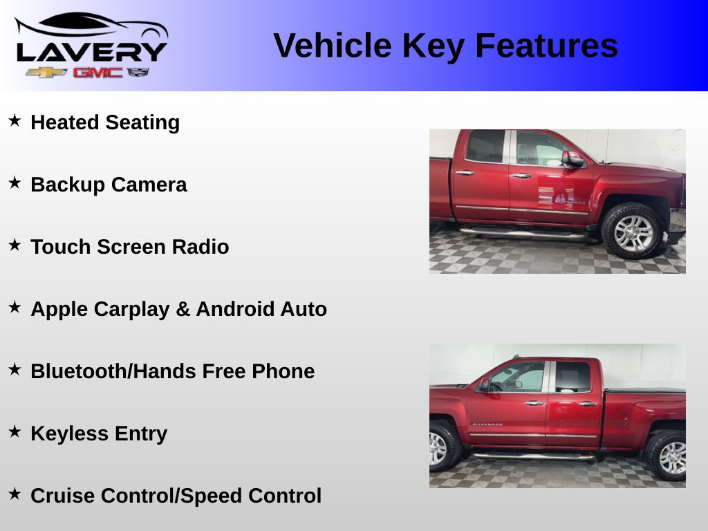 Used 2016 Chevrolet Silverado 1500 LT w/ All Star Edition AWD/4WD image 2