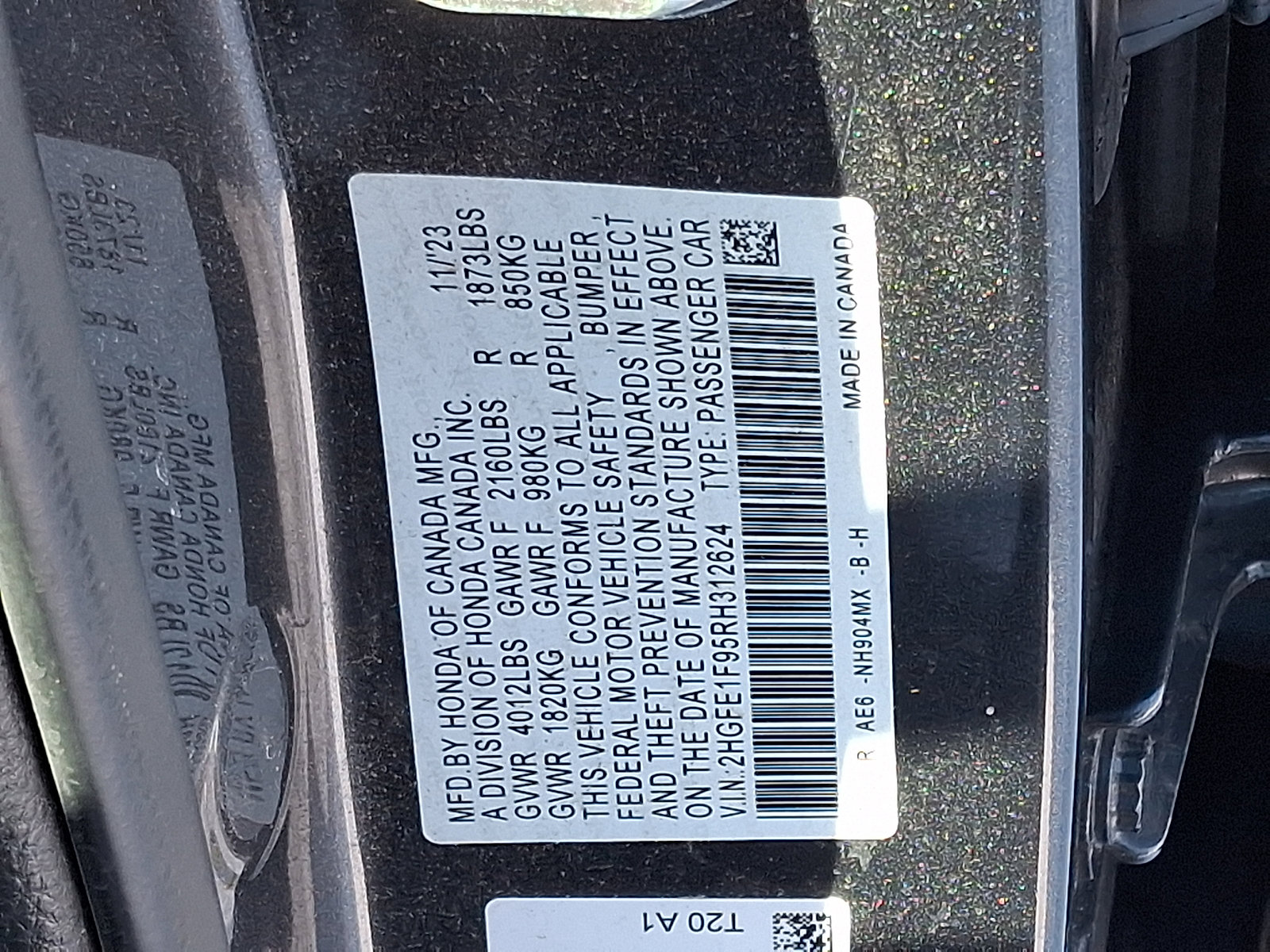 Used 2024 Honda Civic Touring image 26