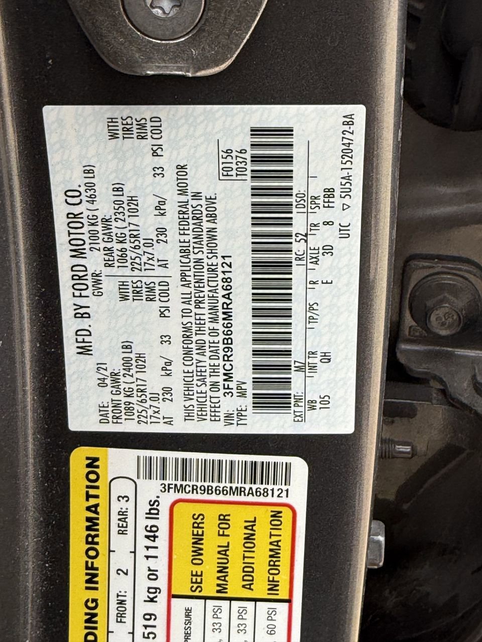 Used 2021 Ford Bronco Sport Big Bend image 28