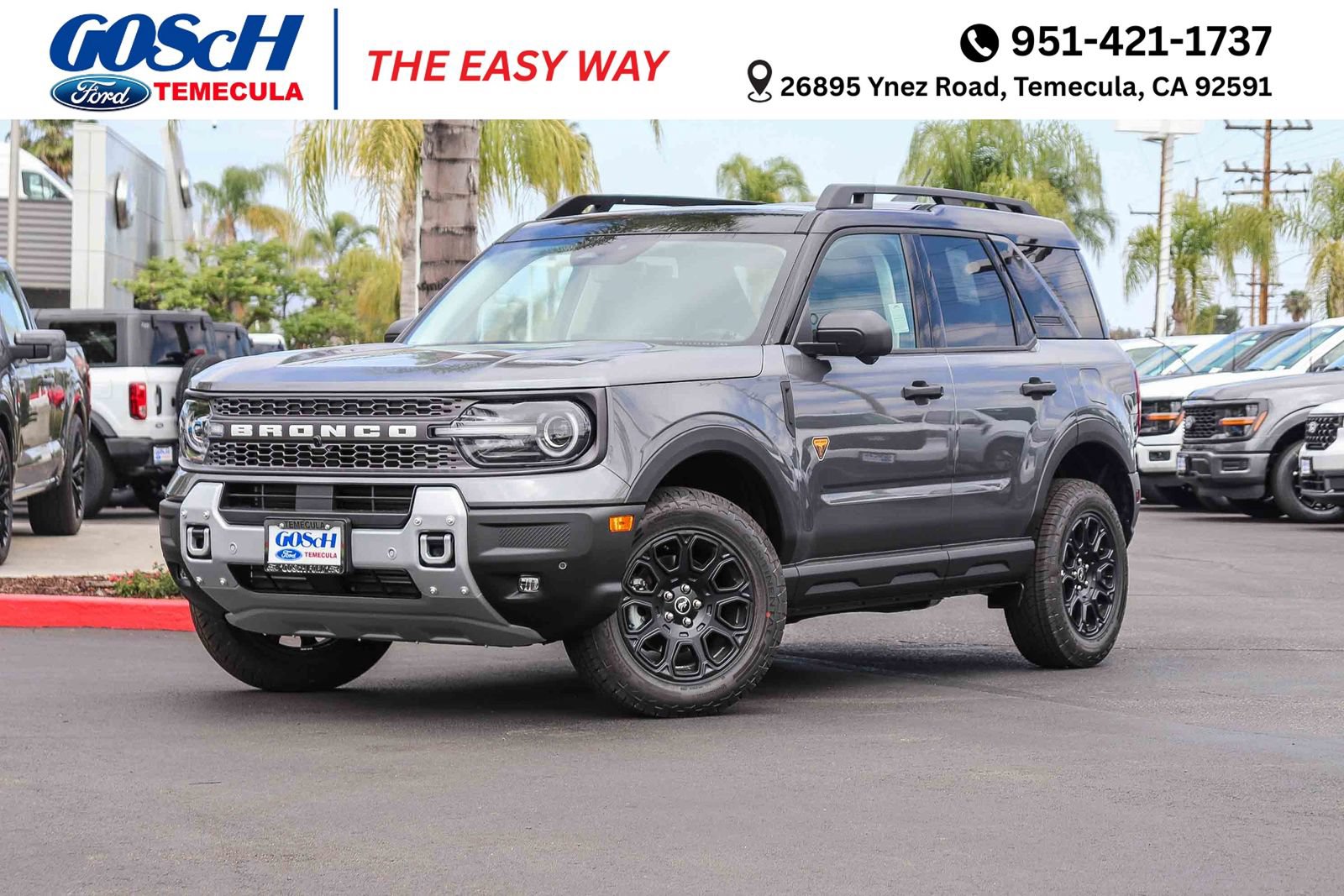 New 2026 Ford Bronco Sport Badlands w/ Badlands Tech Package AWD/4WD image 1