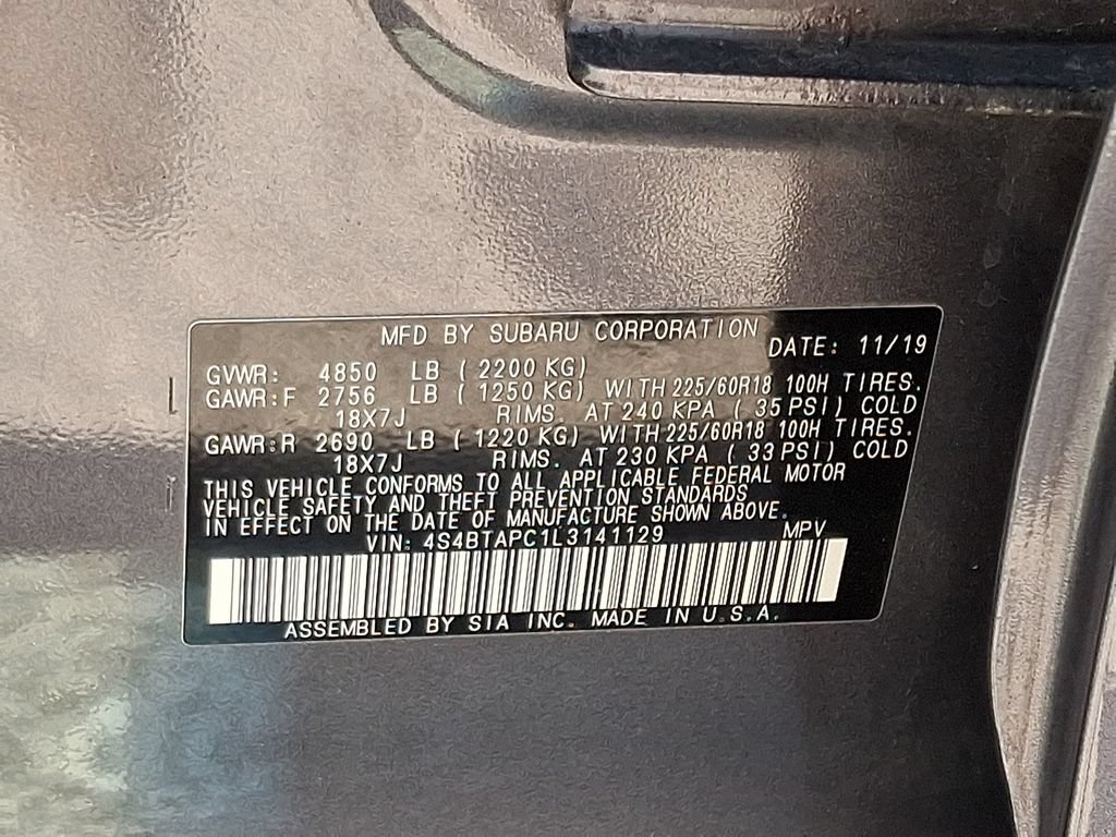 Used 2020 Subaru Outback Touring AWD/4WD image 26