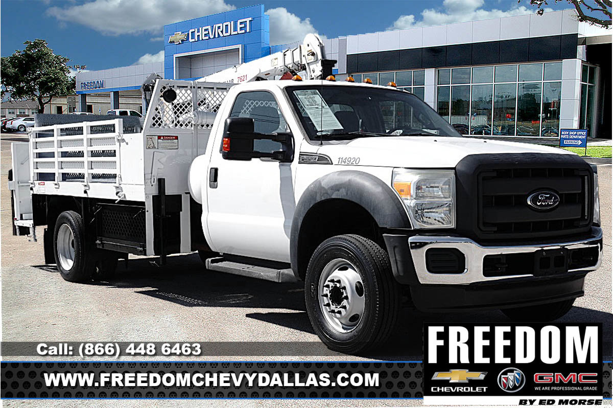Used 2014 Ford F550 4x4 Regular Cab Super Duty