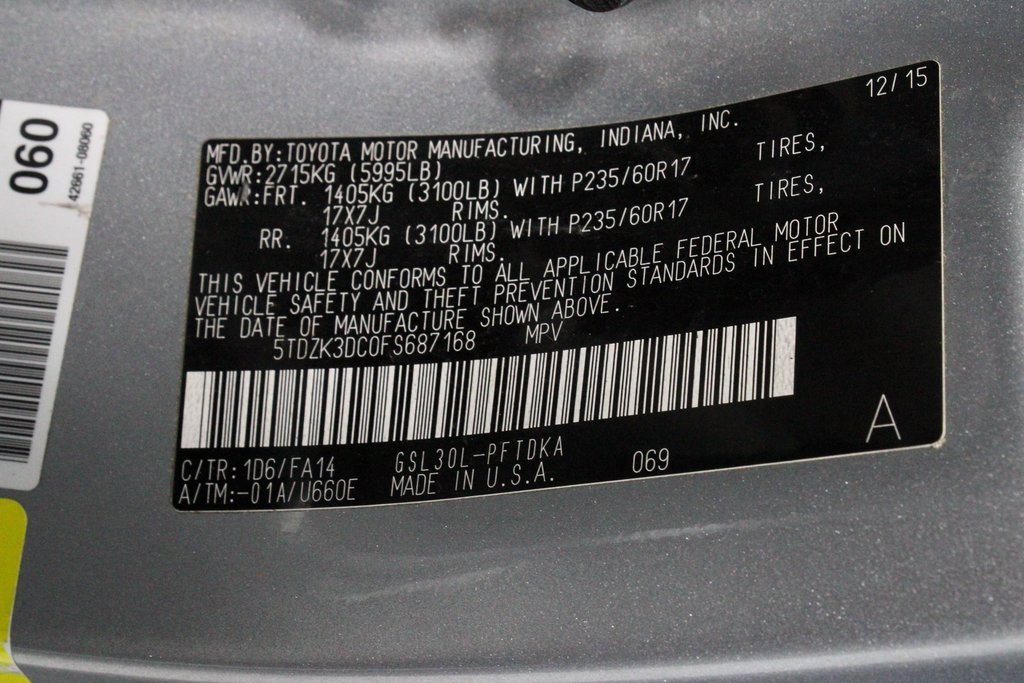 Used 2015 Toyota Sienna L image 30