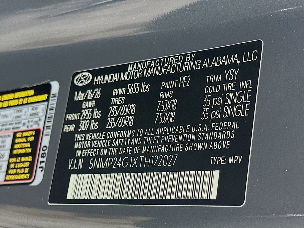 New 2026 Hyundai Santa Fe SEL image 22