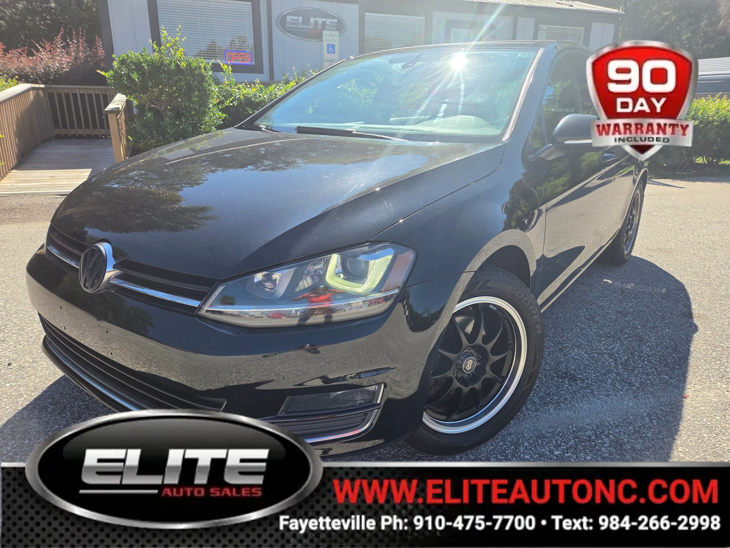 Used 2015 Volkswagen Golf SEL w/ Lighting Package (SEL) FWD image 1