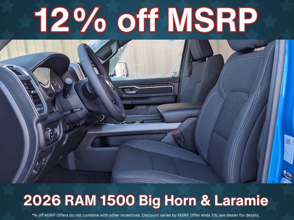 New 2026 RAM 1500 Big Horn w/ Night Edition AWD/4WD image 15