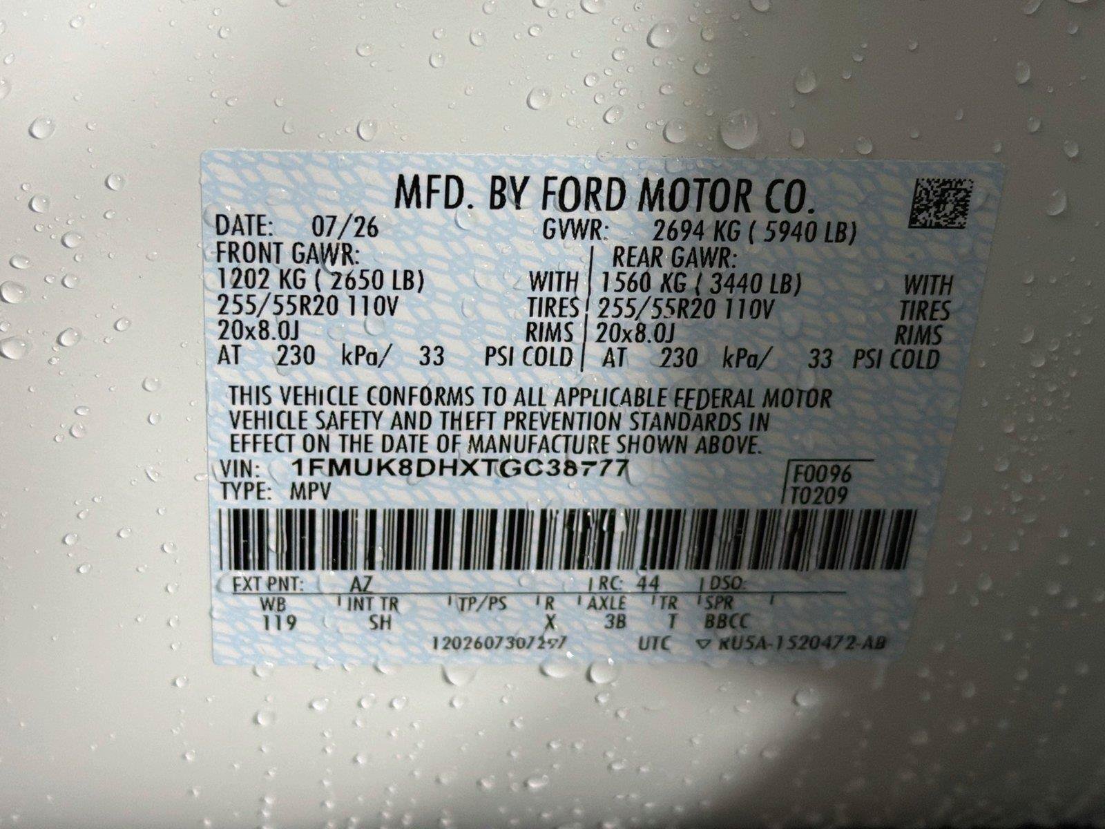 New 2026 Ford Explorer Active w/ Active Comfort Package AWD/4WD image 41