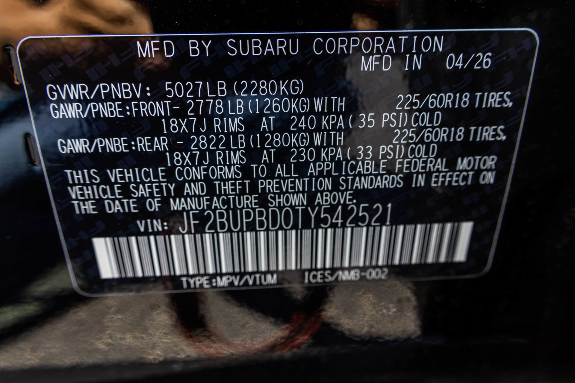 New 2026 Subaru Outback Premium AWD/4WD image 47