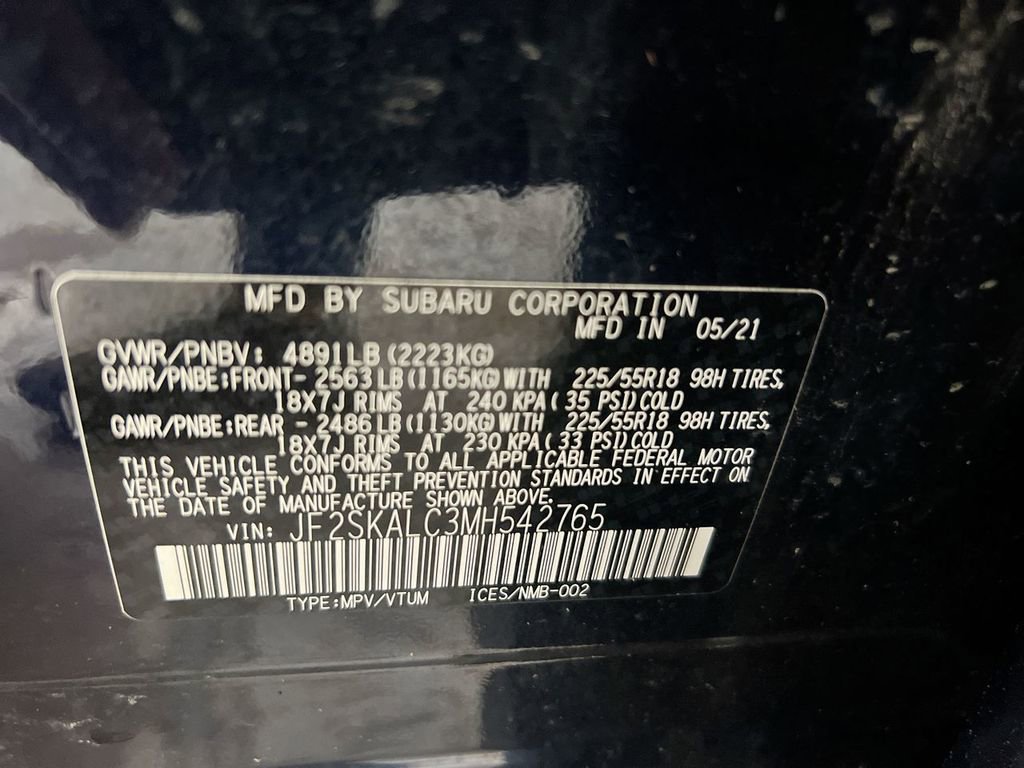 Used 2021 Subaru Forester Sport w/ Popular Package #2 AWD/4WD image 28