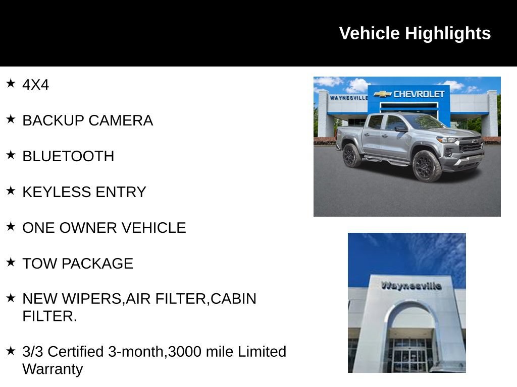 Used 2026 Chevrolet Colorado Trail Boss AWD/4WD image 2