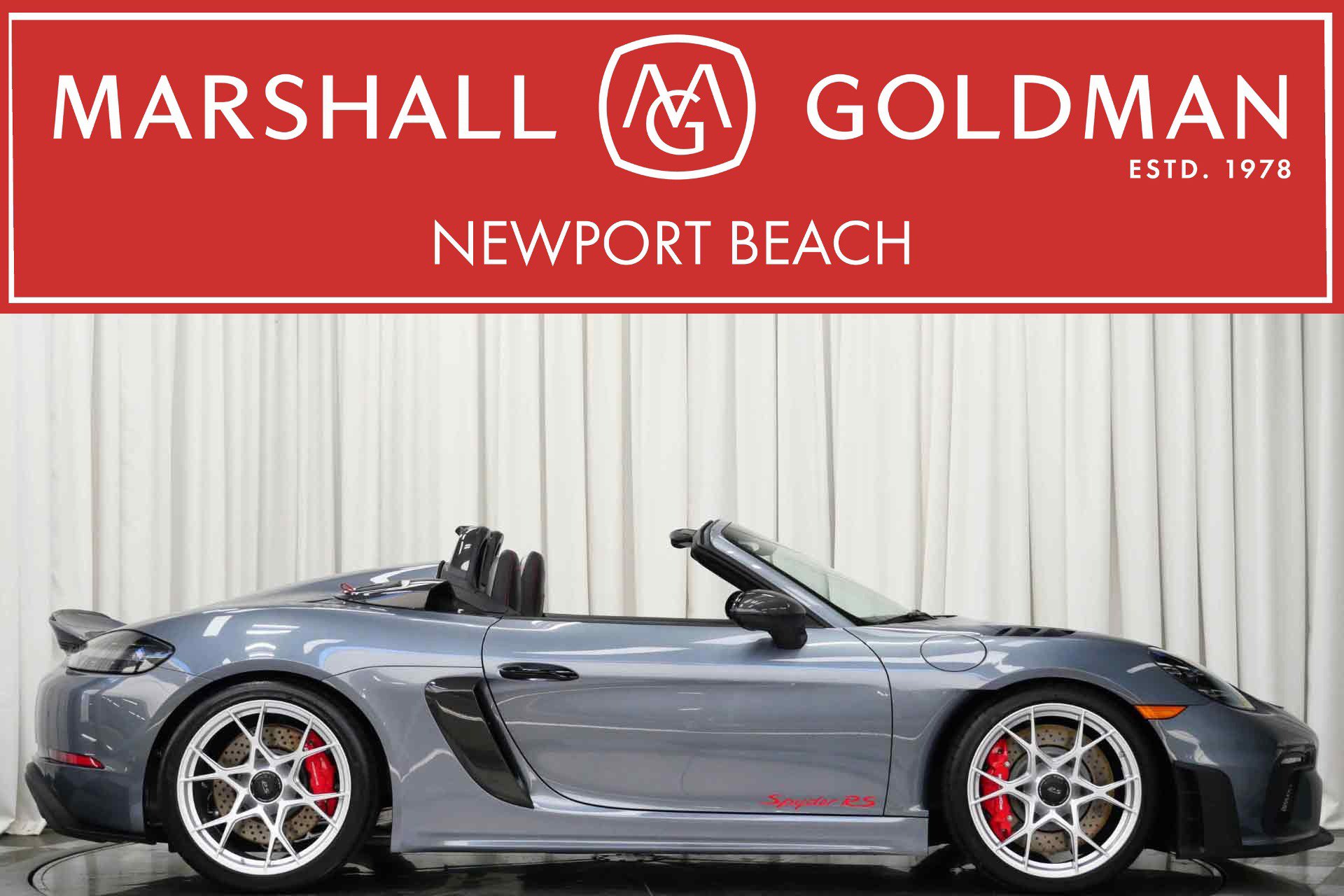 Used 2025 Porsche 718 Boxster Spyder RS