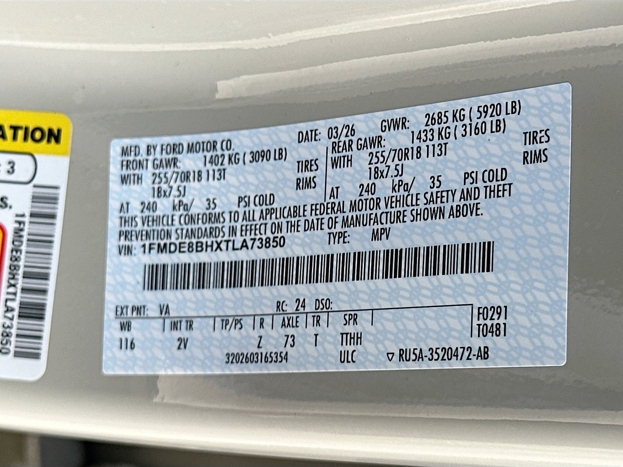 New 2026 Ford Bronco Outer Banks AWD/4WD image 21