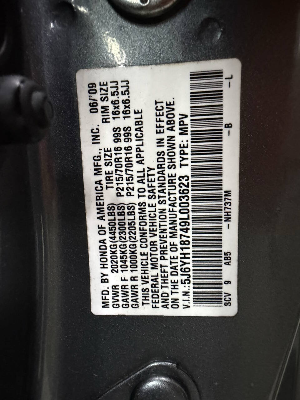 Used 2009 Honda Element EX image 29