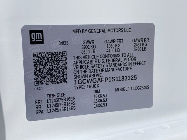 New 2025 Chevrolet Express 2500 w/ Driver Convenience Package image 31