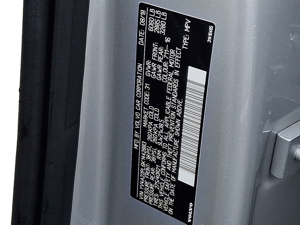 Used 2019 Volvo XC90 T6 Inscription w/ Luxury Package image 27