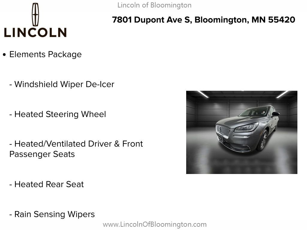 Used 2022 Lincoln Corsair AWD w/ Equipment Group 101A image 10