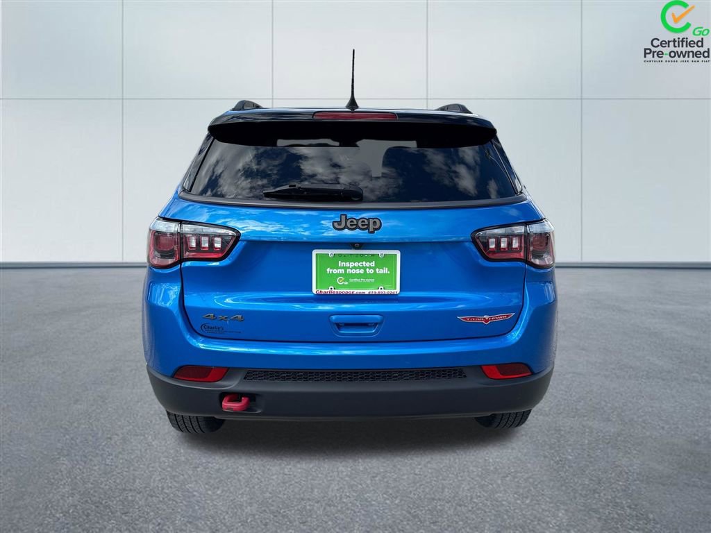 Certified 2020 Jeep Compass Trailhawk w/ Leather Interior Group image 5