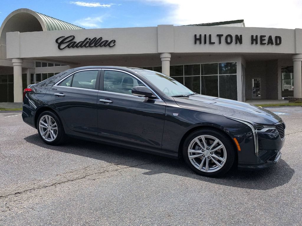Certified 2024 Cadillac CT4 Luxury w/ Sun And Sound Package RWD image 8