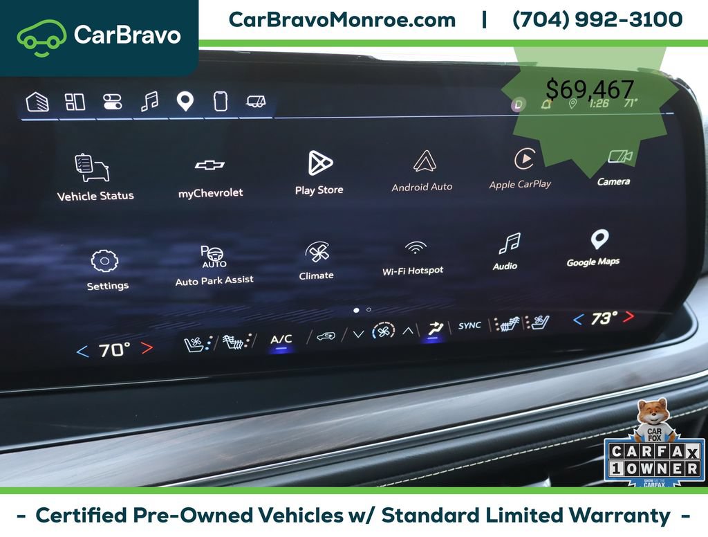 Certified 2025 Chevrolet Tahoe Premier AWD/4WD image 29