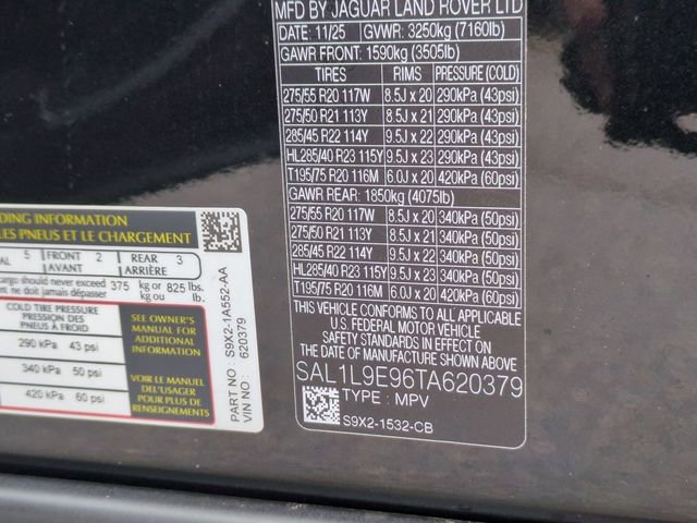 New 2026 Land Rover Range Rover Sport Dynamic SE image 22