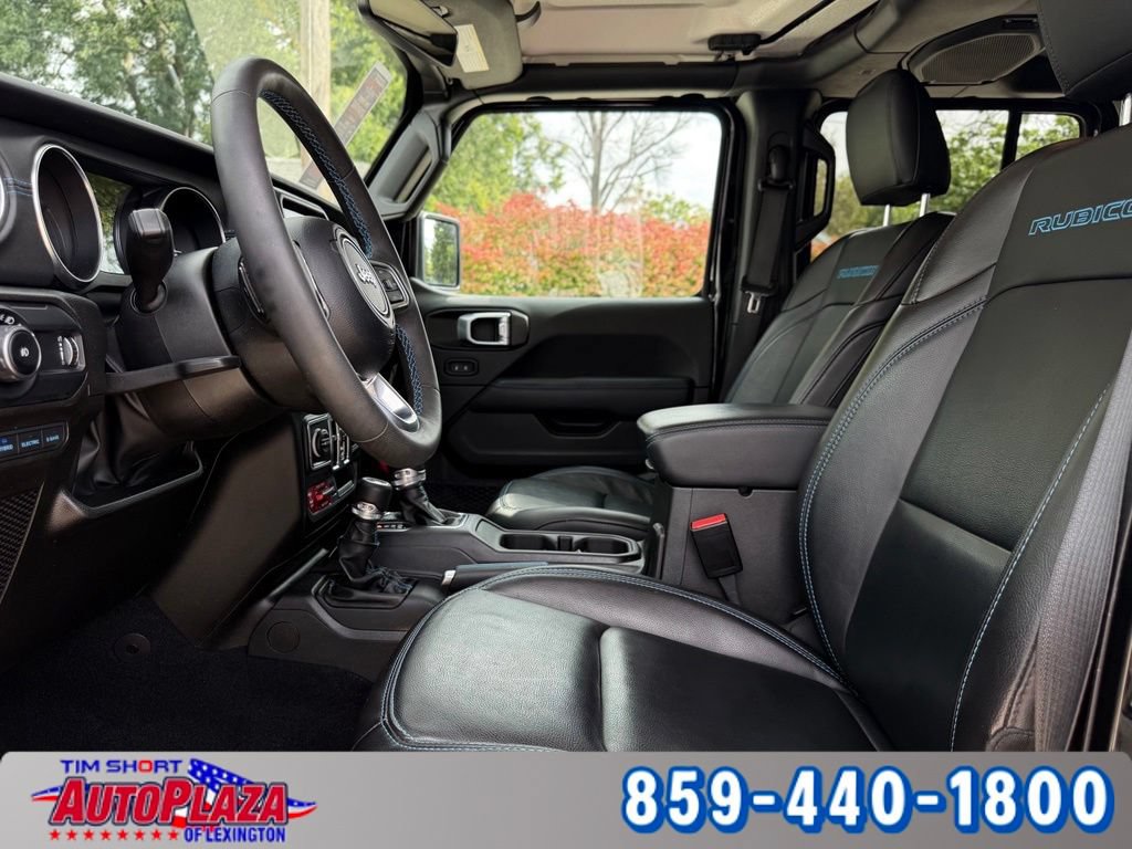 Used 2023 Jeep Wrangler Unlimited Rubicon 4xe w/ Dual Top Group AWD/4WD image 36