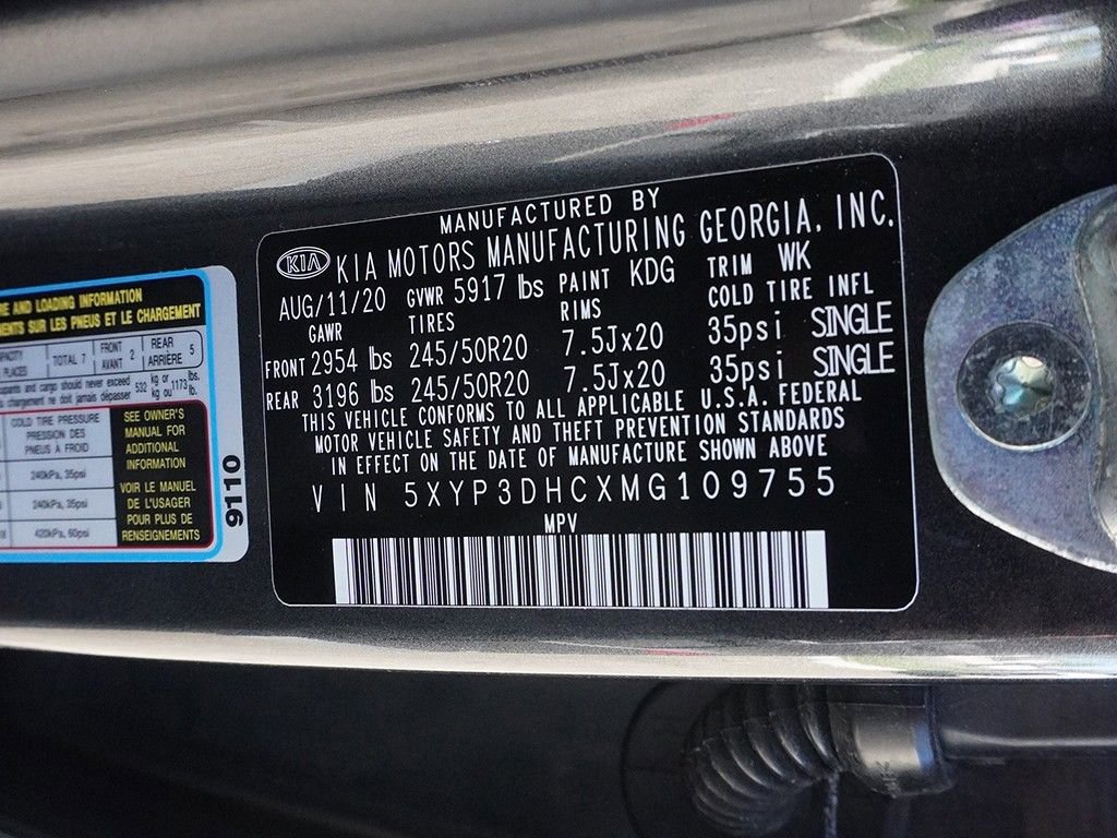 Used 2021 Kia Telluride EX w/ EX Premium Package AWD/4WD image 58