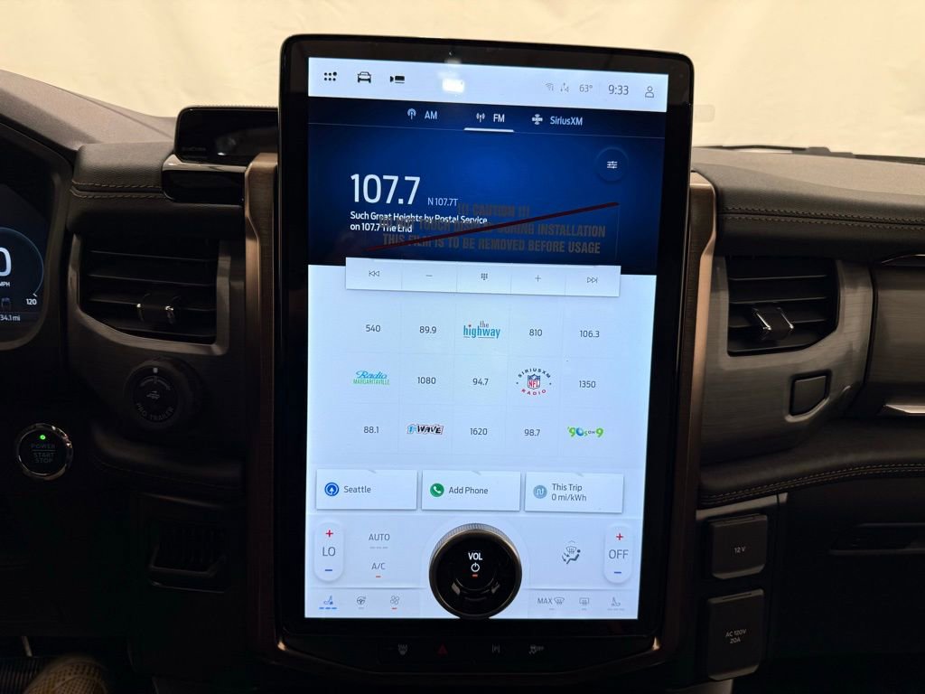 New 2025 Ford F150 Lightning Lariat AWD/4WD image 33