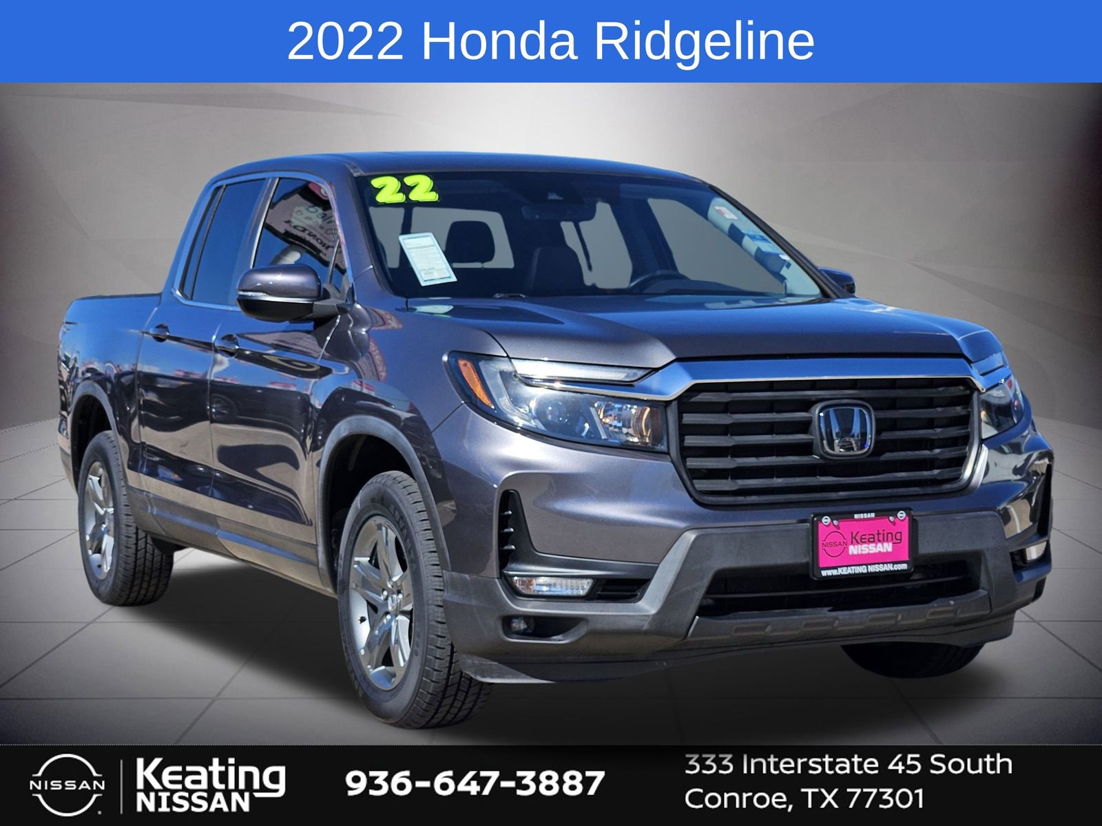 Used 2022 Honda Ridgeline RTL