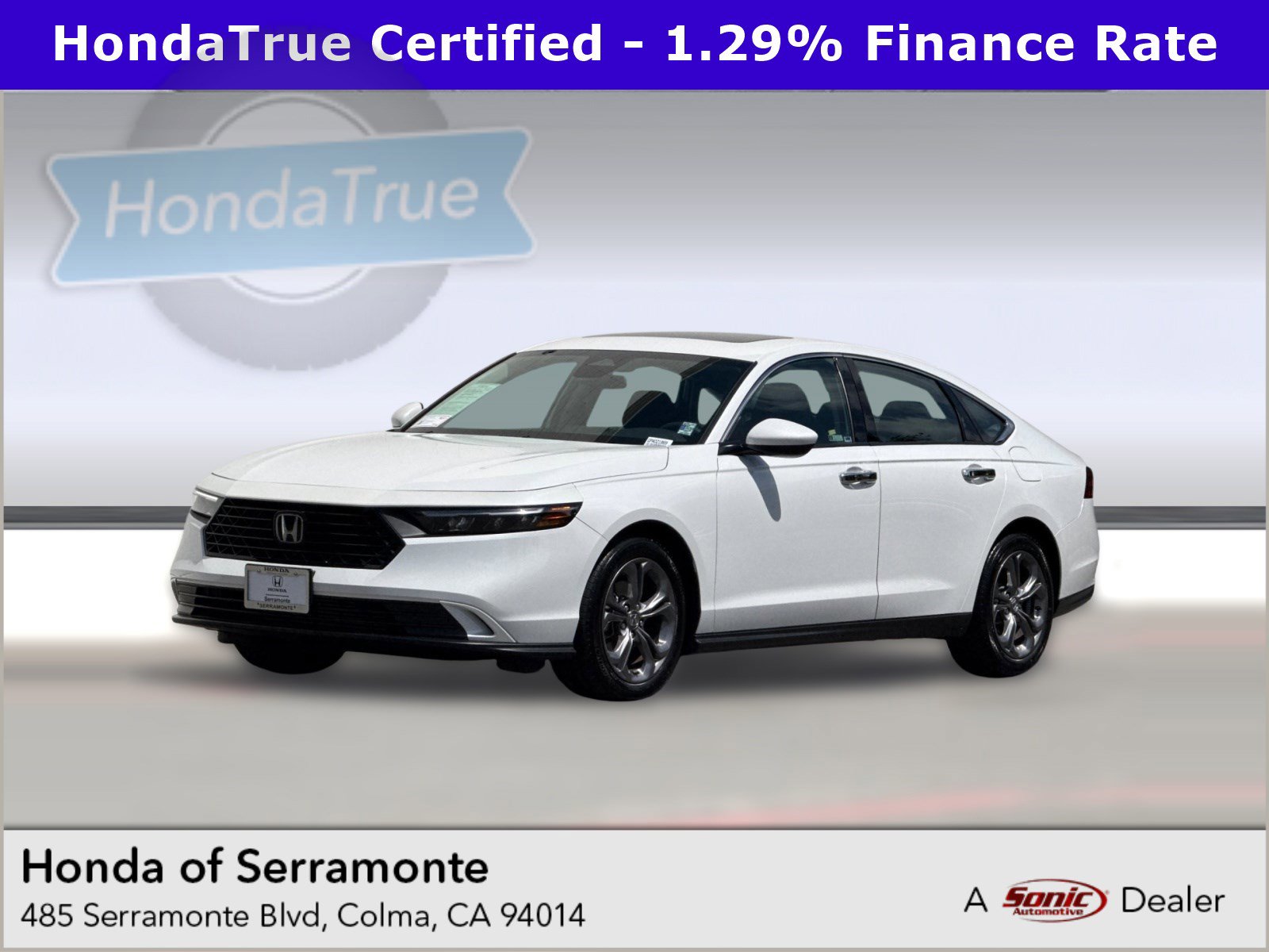 Certified 2023 Honda Accord EX image 1