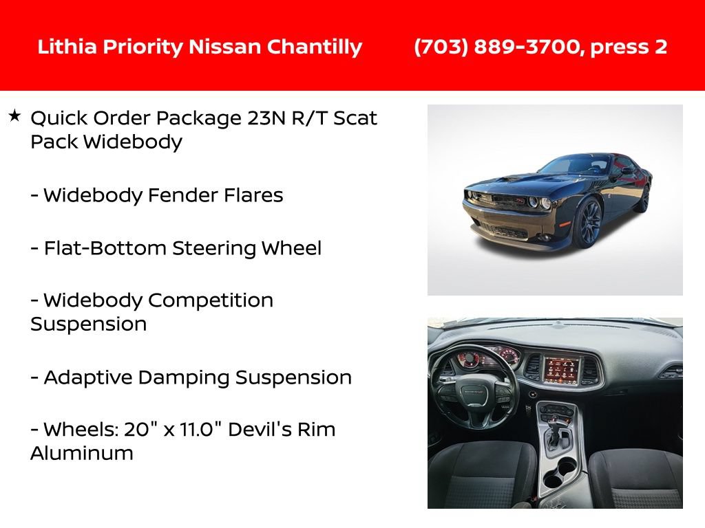 Used 2021 Dodge Challenger R/T Scat Pack RWD image 12