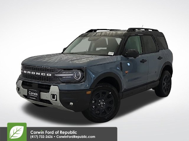 New 2026 Ford Bronco Sport Badlands w/ Badlands Tech Package AWD/4WD 360° Tour